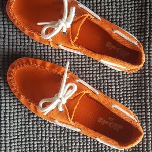 Levi's Canvas Loafers Deck Shoes 7.5 Women's